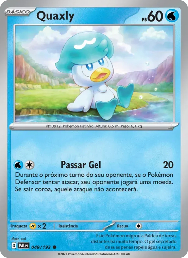 Quaxly 049/193 Evoluções em Paldea