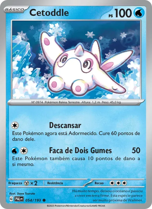 Cetoddle 054/193 Evoluções em Paldea