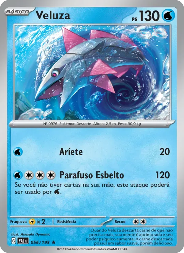 Veluza 056/193 Evoluções em Paldea