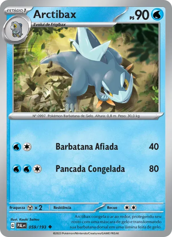 Arctibax 059/193 Evoluções em Paldea
