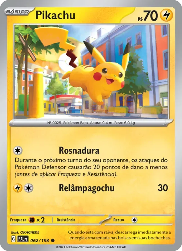 Pikachu 062/193 Evoluções em Paldea