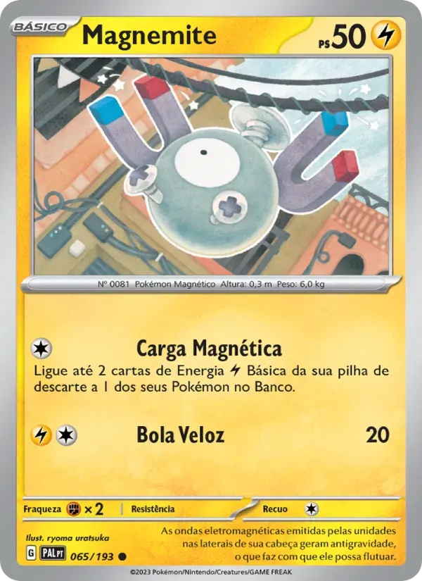 Magnemite 065/193 Evoluções em Paldea