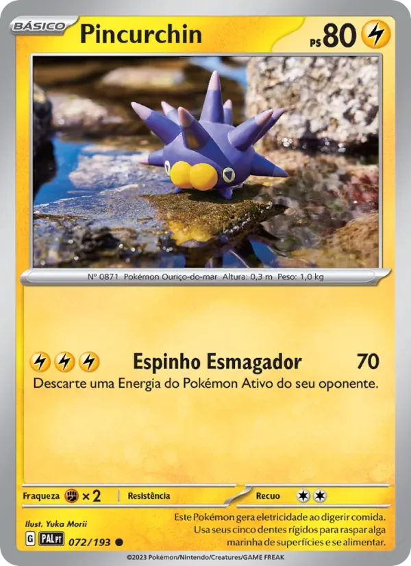 Pincurchin 072/193 Evoluções em Paldea