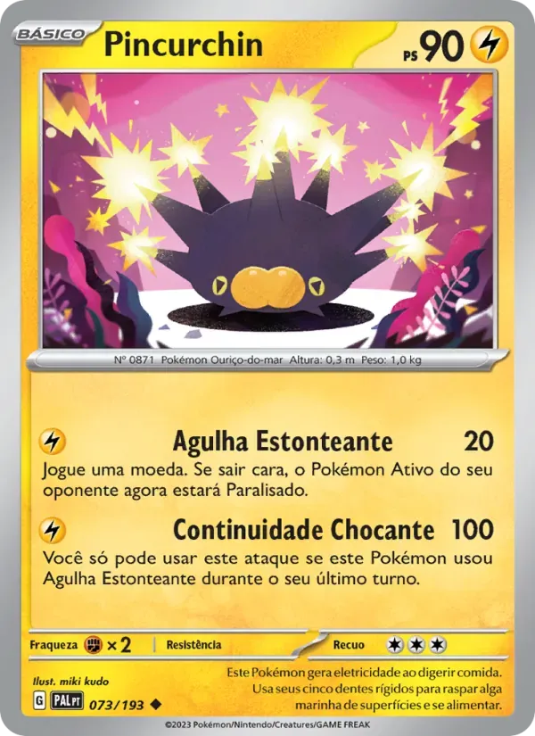 Pincurchin 073/193 Evoluções em Paldea