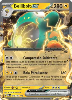 Bellibolt ex 079 Evoluções em Paldea