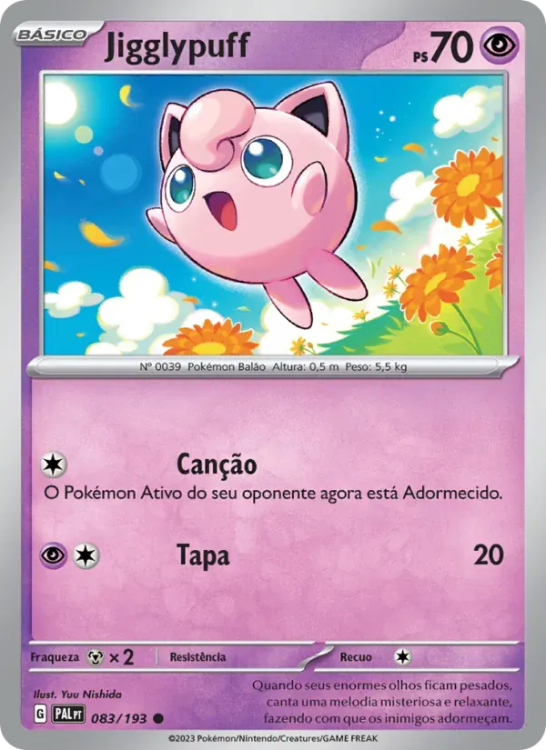 Jigglypuff 083/193 Evoluções em Paldea