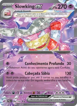 Slowking ex 086 Evoluções em Paldea