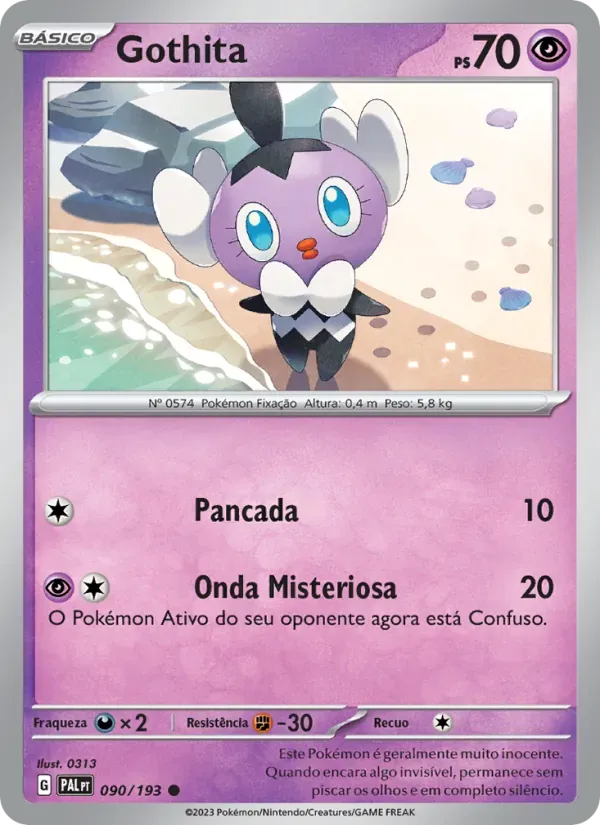Gothita 090/193 Evoluções em Paldea