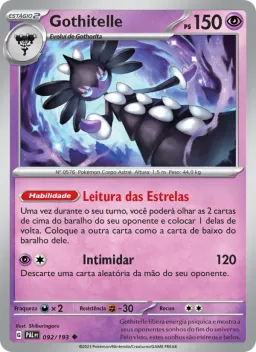 Gothitelle 092 Evoluções em Paldea
