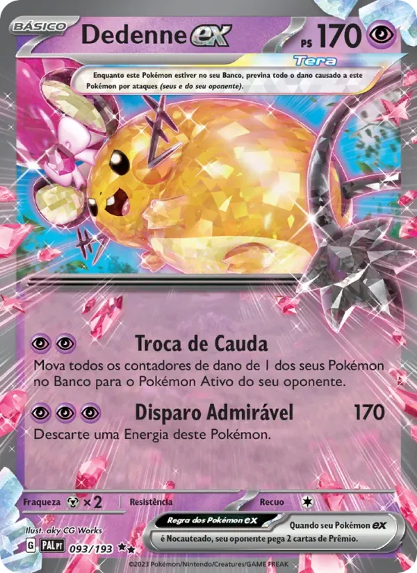 Dedenne ex 093/193 Evoluções em Paldea