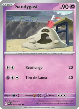 Sandygast 095 Evoluções em Paldea