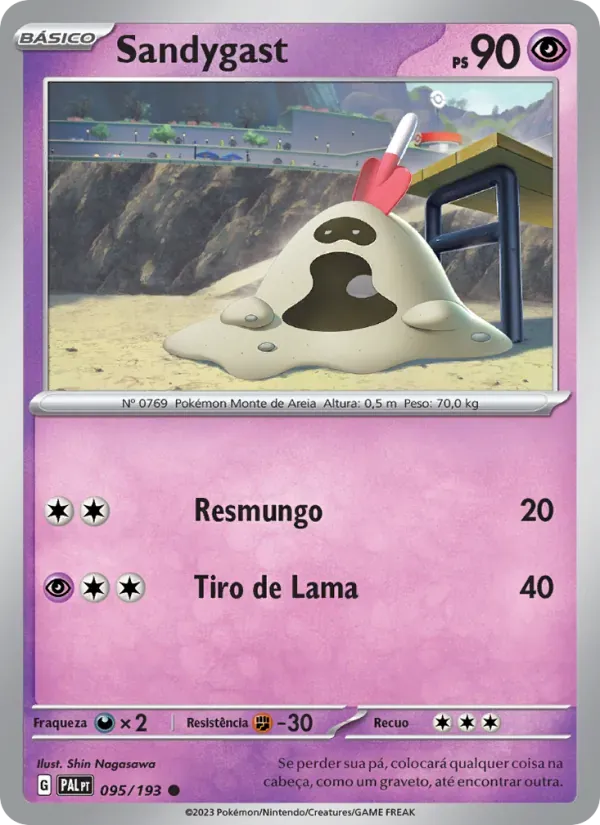 Sandygast 095/193 Evoluções em Paldea