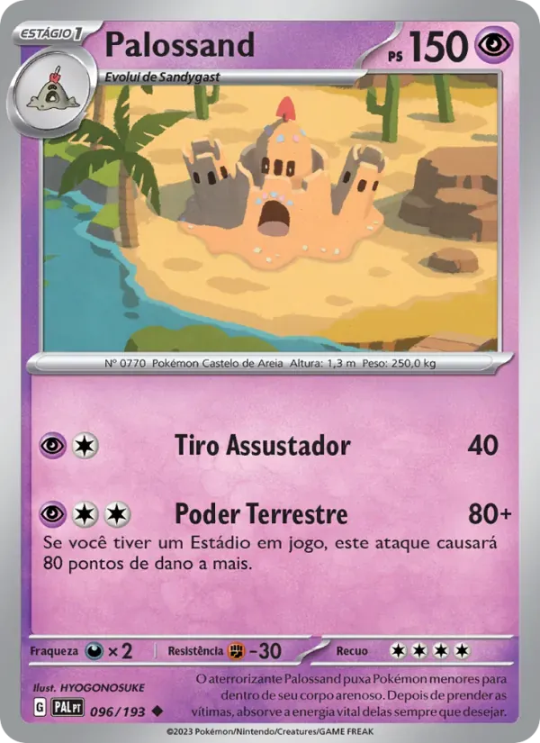 Palossand 096/193 Evoluções em Paldea
