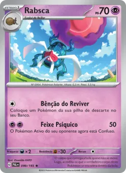 Rabsca 099 Evoluções em Paldea