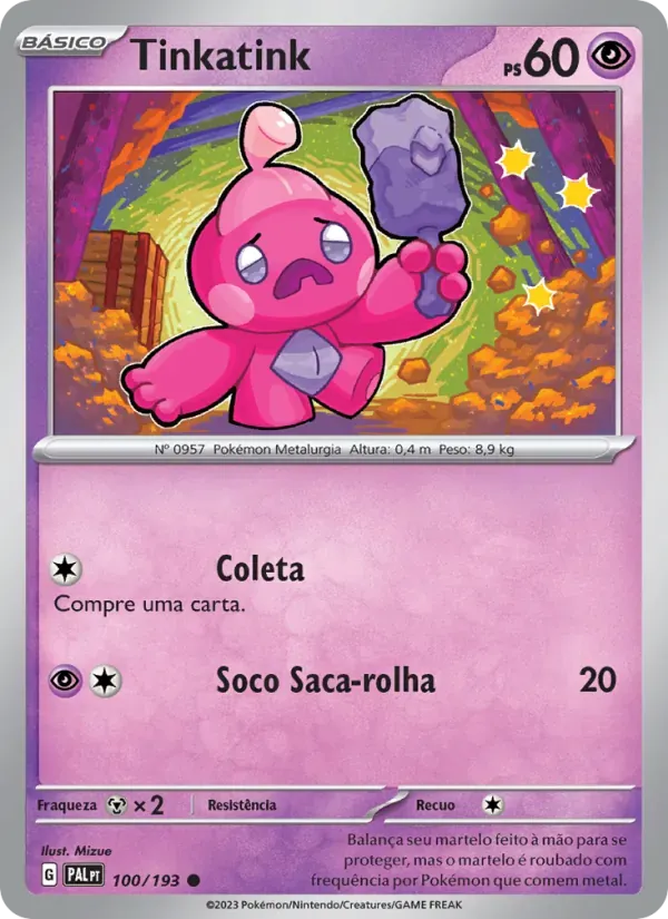 Tinkatink 100/193 Evoluções em Paldea