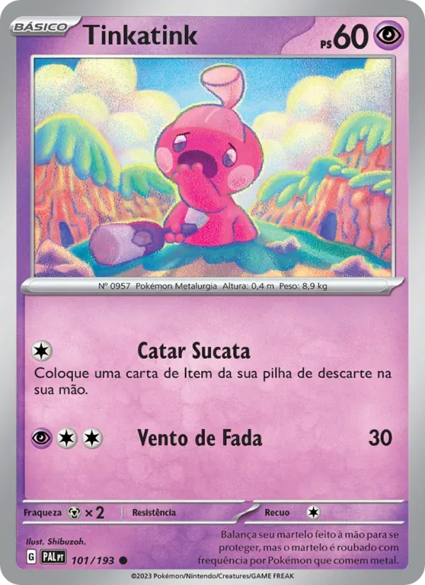 Tinkatink 101/193 Evoluções em Paldea