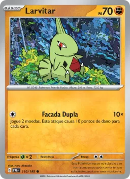 Larvitar 110 Evoluções em Paldea
