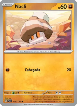 Nacli 120 Evoluções em Paldea