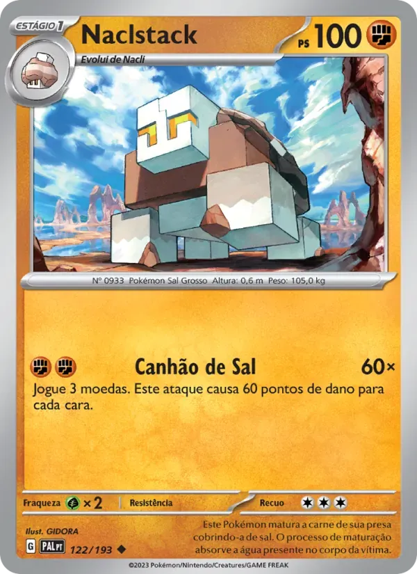 Naclstack 122/193 Evoluções em Paldea