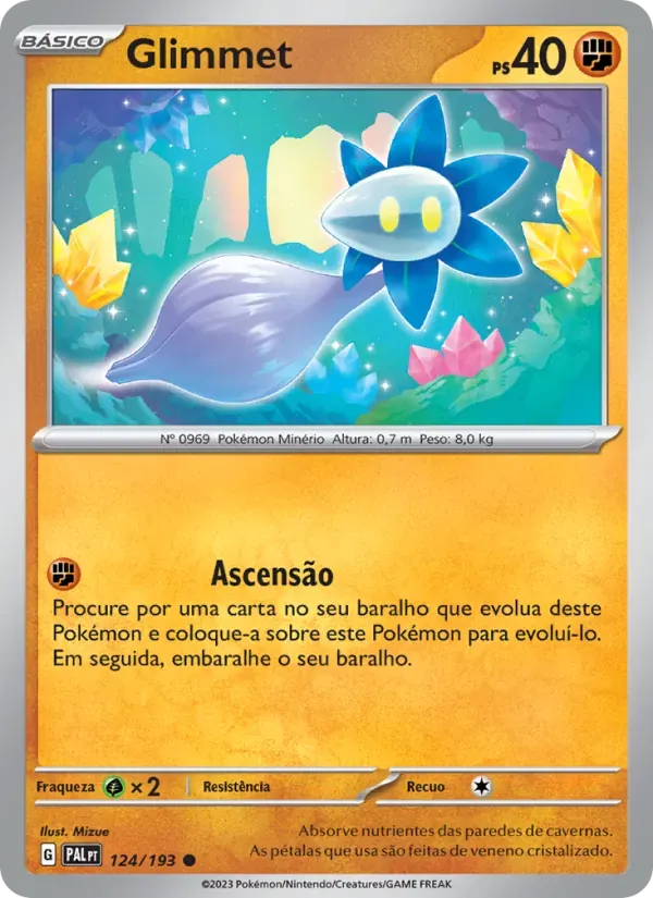 Glimmet 124/193 Evoluções em Paldea