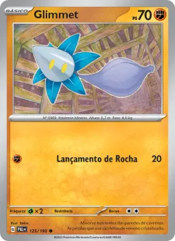 Glimmet 125 Evoluções em Paldea