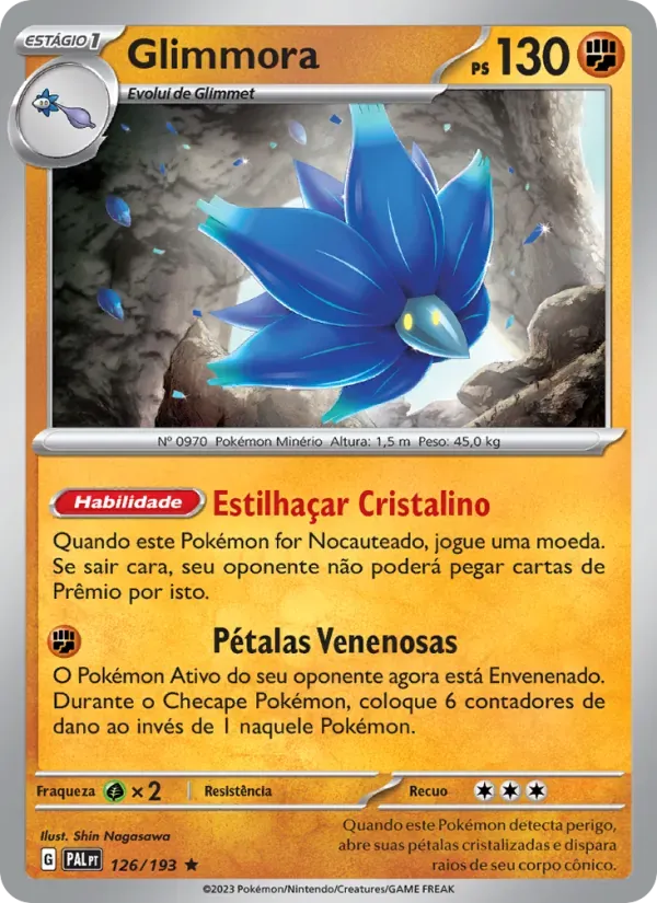Glimmora 126/193 Evoluções em Paldea