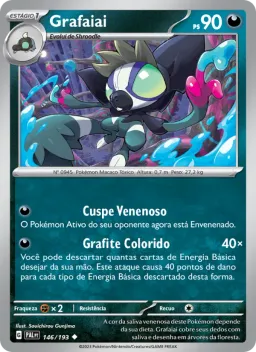 Grafaiai 146 Evoluções em Paldea
