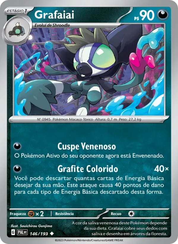Grafaiai 146/193 Evoluções em Paldea