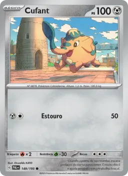 Cufant 149 Evoluções em Paldea
