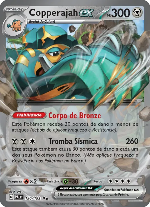 Copperajah ex 150/193 Evoluções em Paldea