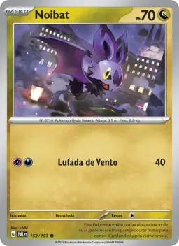 Noibat 152 Evoluções em Paldea