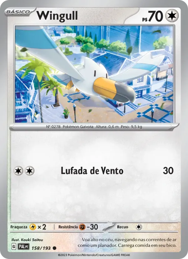 Wingull 158/193 Evoluções em Paldea