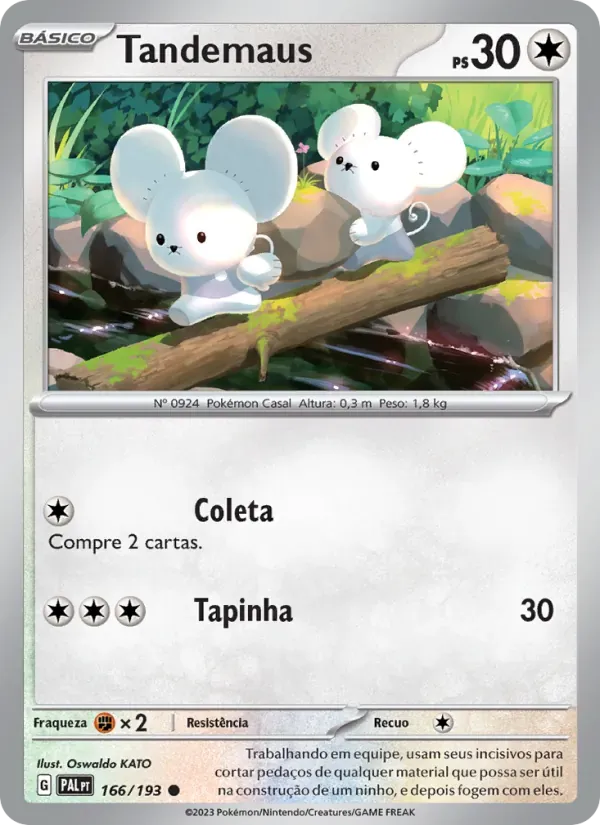 Tandemaus 166/193 Evoluções em Paldea