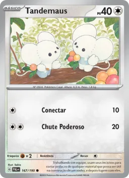 Tandemaus 167 Evoluções em Paldea