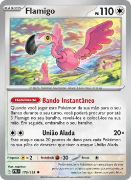 Flamigo 170 Evoluções em Paldea