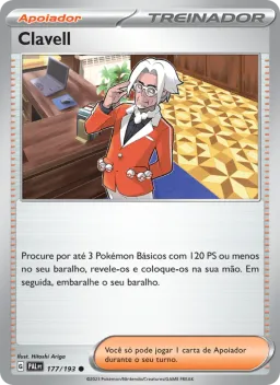 Clavell 177 Evoluções em Paldea