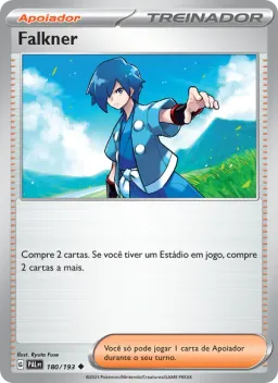 Falkner 180 Evoluções em Paldea