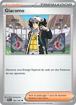Giacomo 182 Evoluções em Paldea