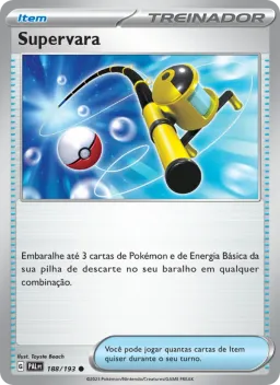 Supervara 188 Evoluções em Paldea