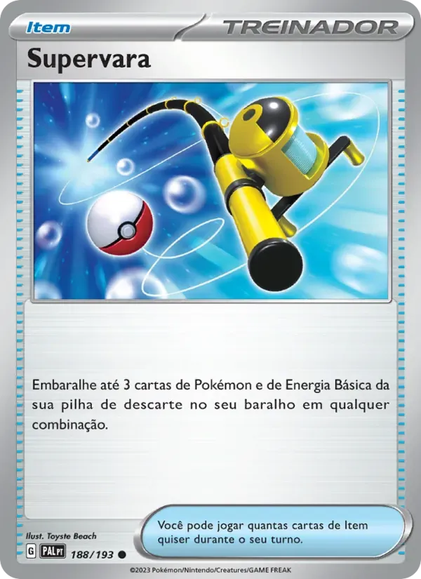 Supervara 188/193 Evoluções em Paldea