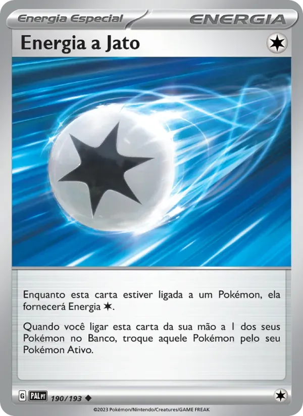 Energia a Jato 190/193 Evoluções em Paldea