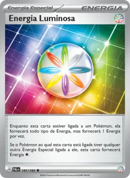 Energia Luminosa 191 Evoluções em Paldea