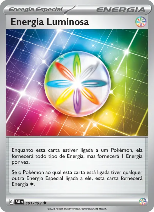 Energia Luminosa 191/193 Evoluções em Paldea