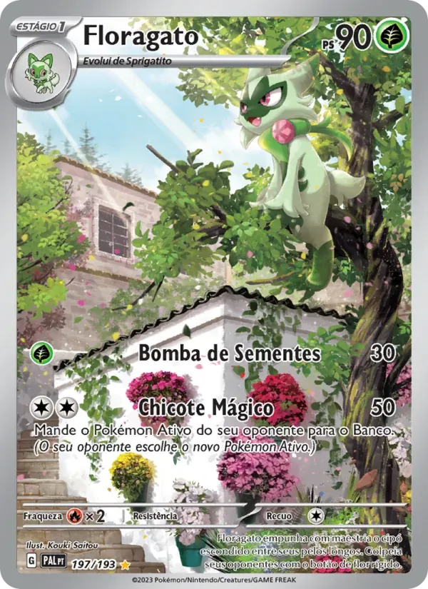 Floragato 197/193 Evoluções em Paldea