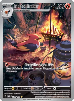 Fletchinder 199 Evoluções em Paldea