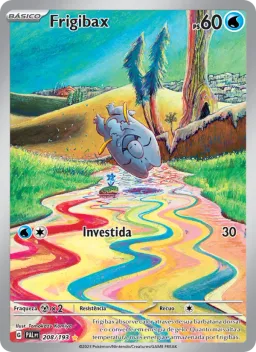 Frigibax 208 Evoluções em Paldea