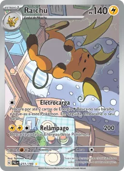 Raichu 211 Evoluções em Paldea