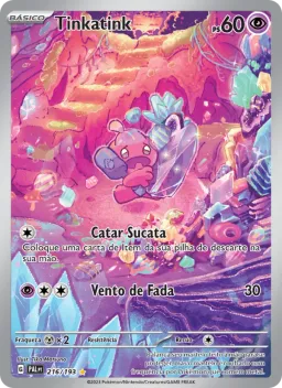 Tinkatink 216 Evoluções em Paldea