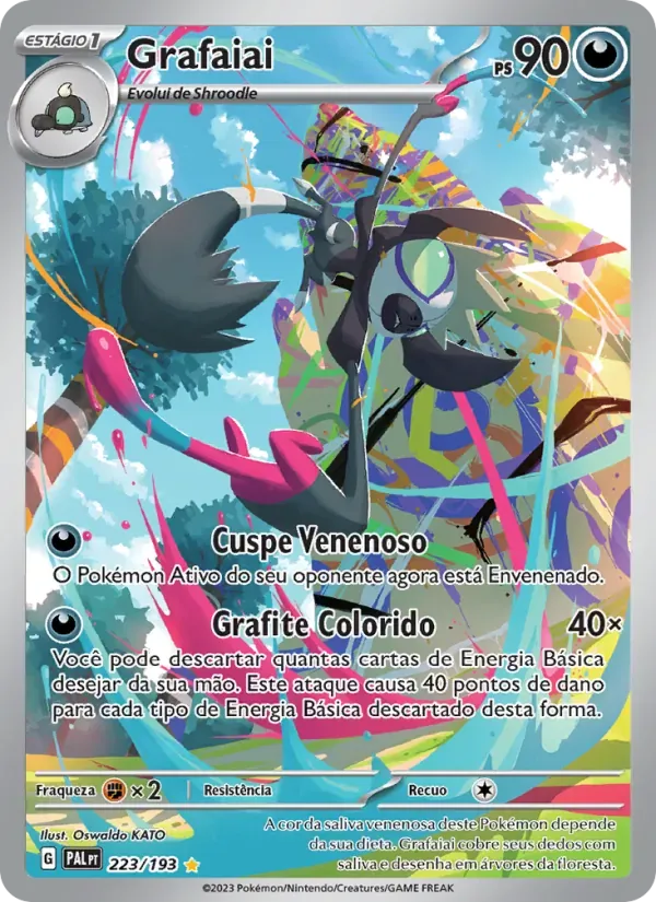 Grafaiai 223/193 Evoluções em Paldea