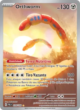 Orthworm 224 Evoluções em Paldea